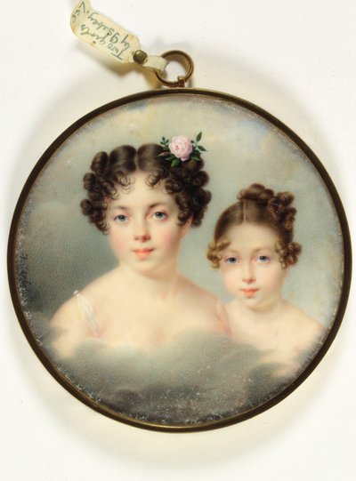 Two Young Girls by Vincent Bertrand